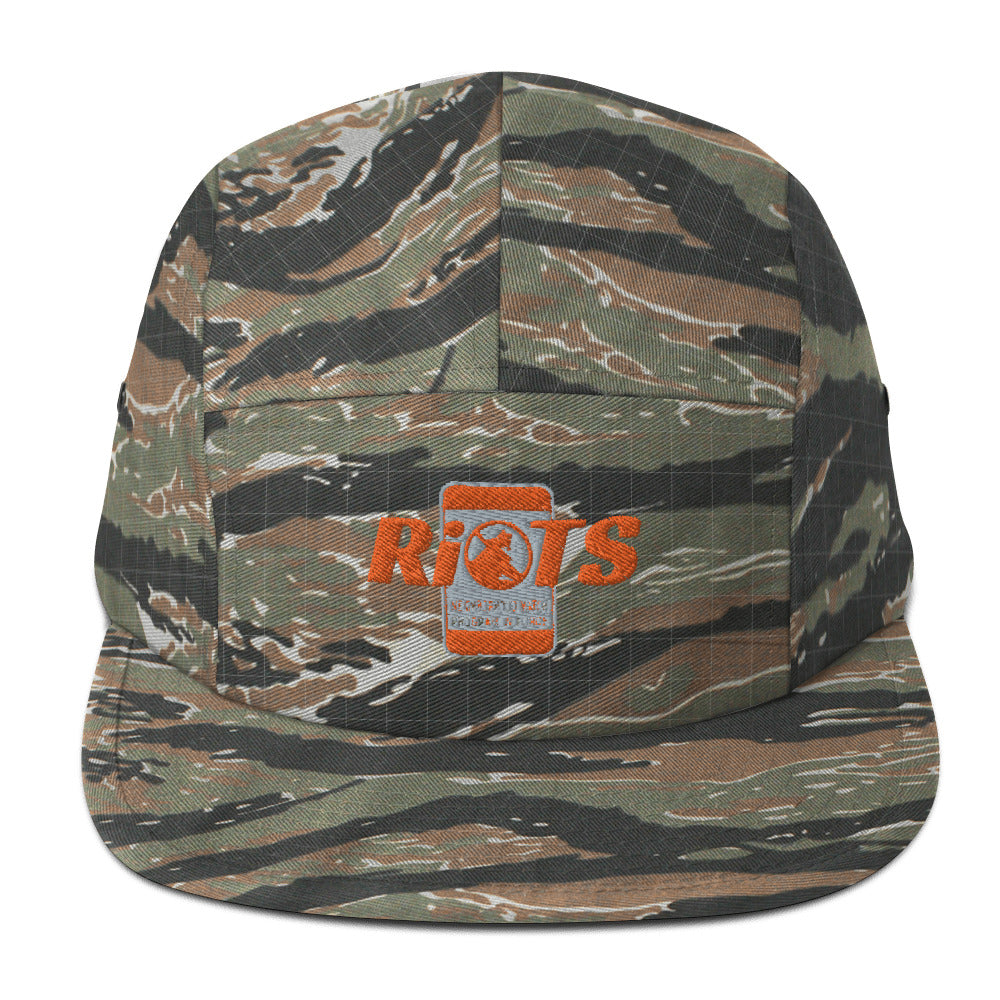 RiOTS. - THE WATCHERS - Five Panel Cap - Tiger Camo