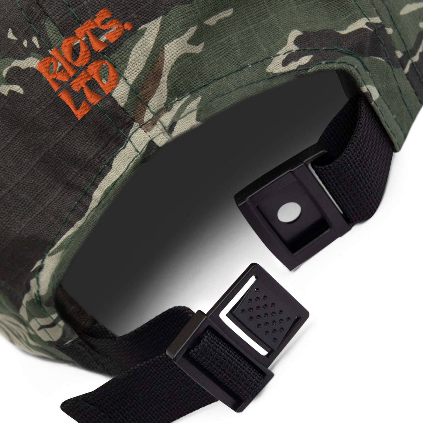 RiOTS. - THE WATCHERS - Five Panel Cap - Tiger Camo