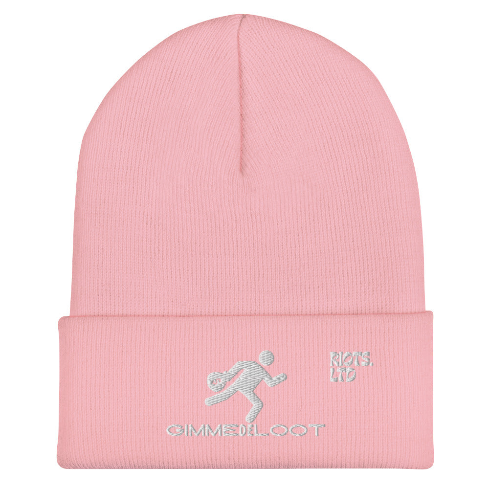 RiOTS. - GIMMEdeLOOT - Cuffed Beanie - Pink