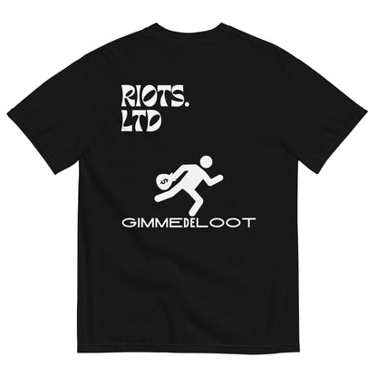 RiOTS. - GIMMEdeLOOT - Unisex T-Shirt - Black