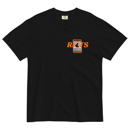 RiOTS. - THE WATCHERS T-SHIRT - Black