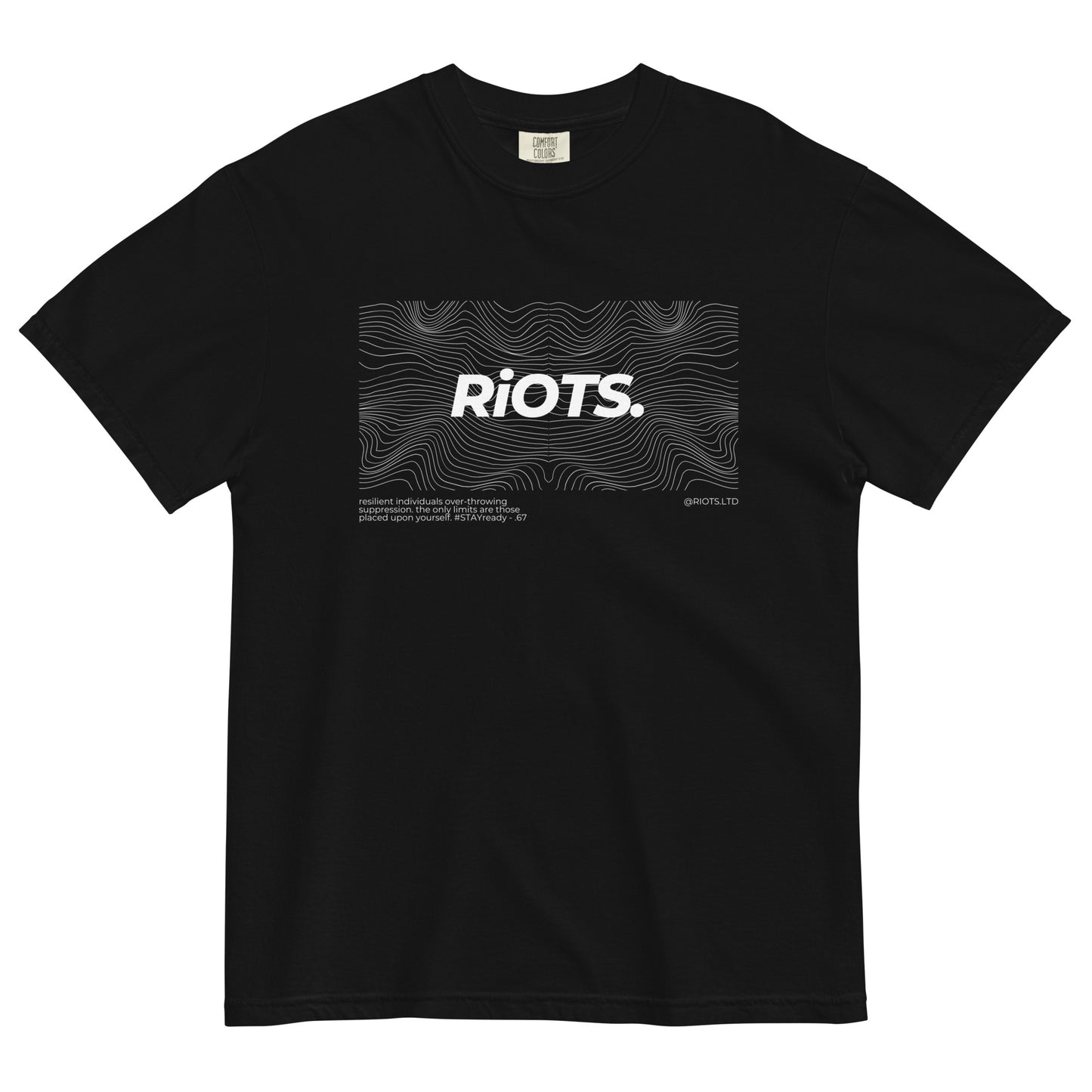 RiOTS. - LIMITLESS - T-Shirt - Black