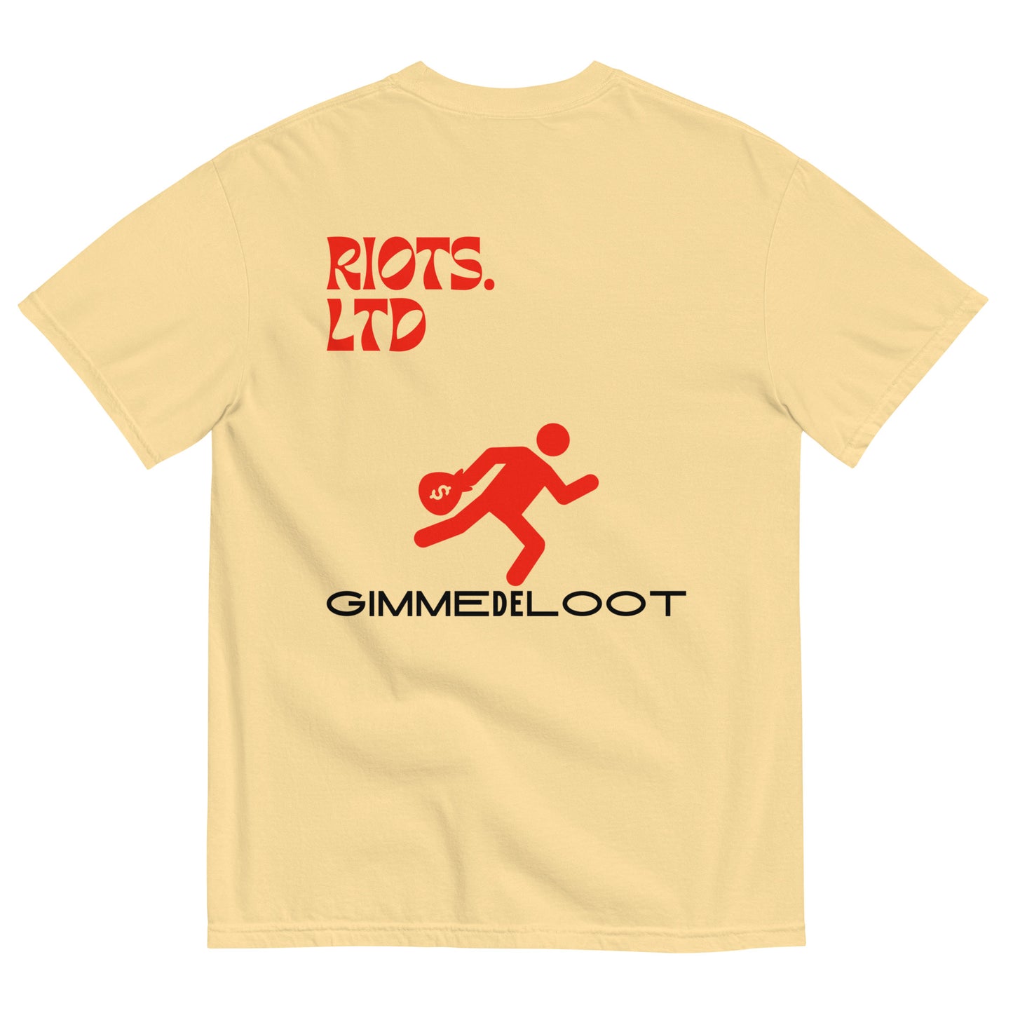 RiOTS. - GIMMEdeLOOT - Unisex T-Shirt - Gold