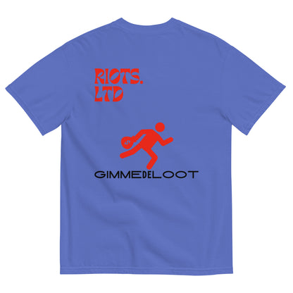 RiOTS. - GIMMEdeLOOT - Unisex T-Shirt - Blue