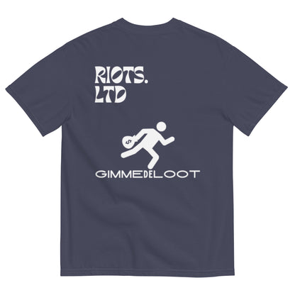 RiOTS. - GIMMEdeLOOT - Unisex T-Shirt - Navy