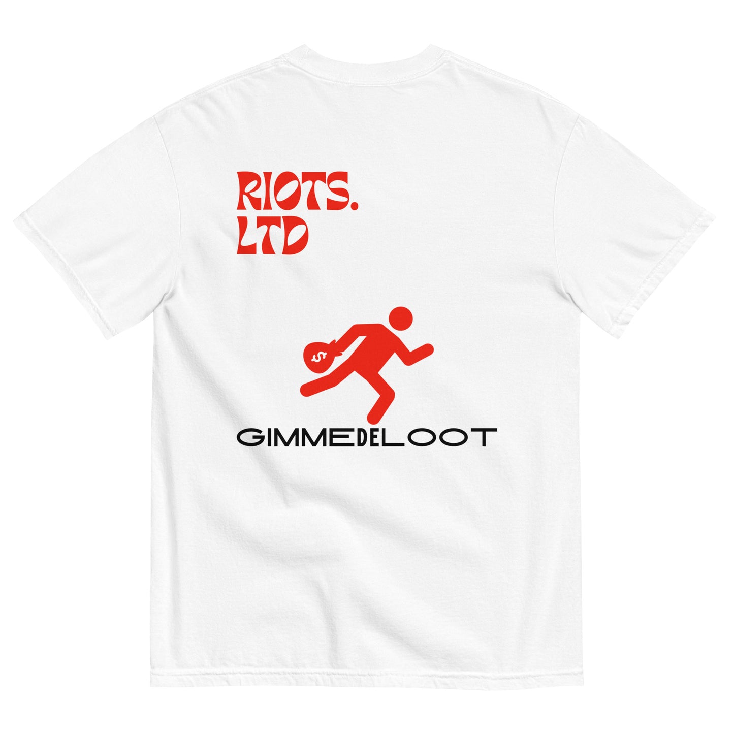 RiOTS. - GIMMEdeLOOT - Unisex T-Shirt - White