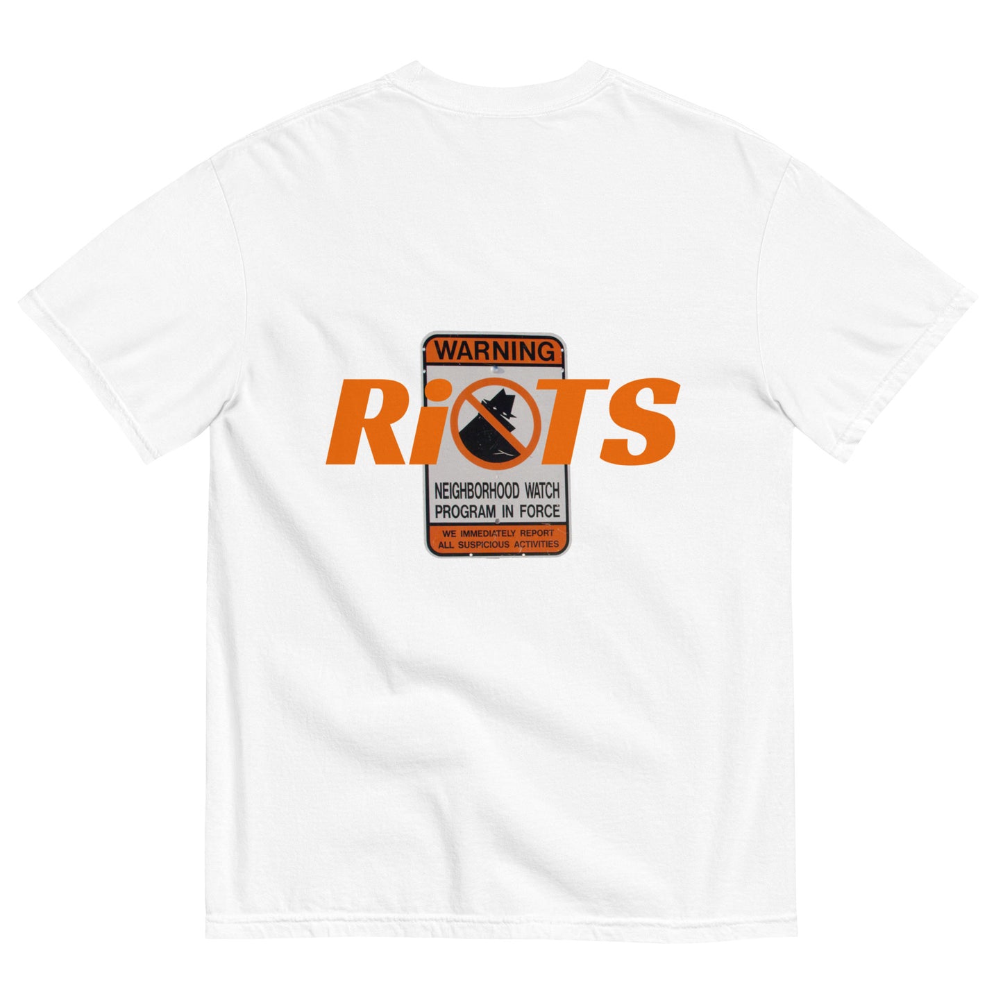 RiOTS. - THE WATCHERS T-Shirt - White