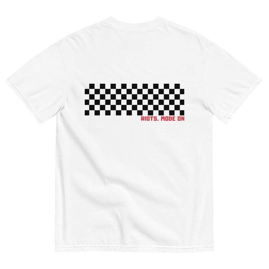 RiOTS. - RiOTS. RACING - MODE T-Shirt - White