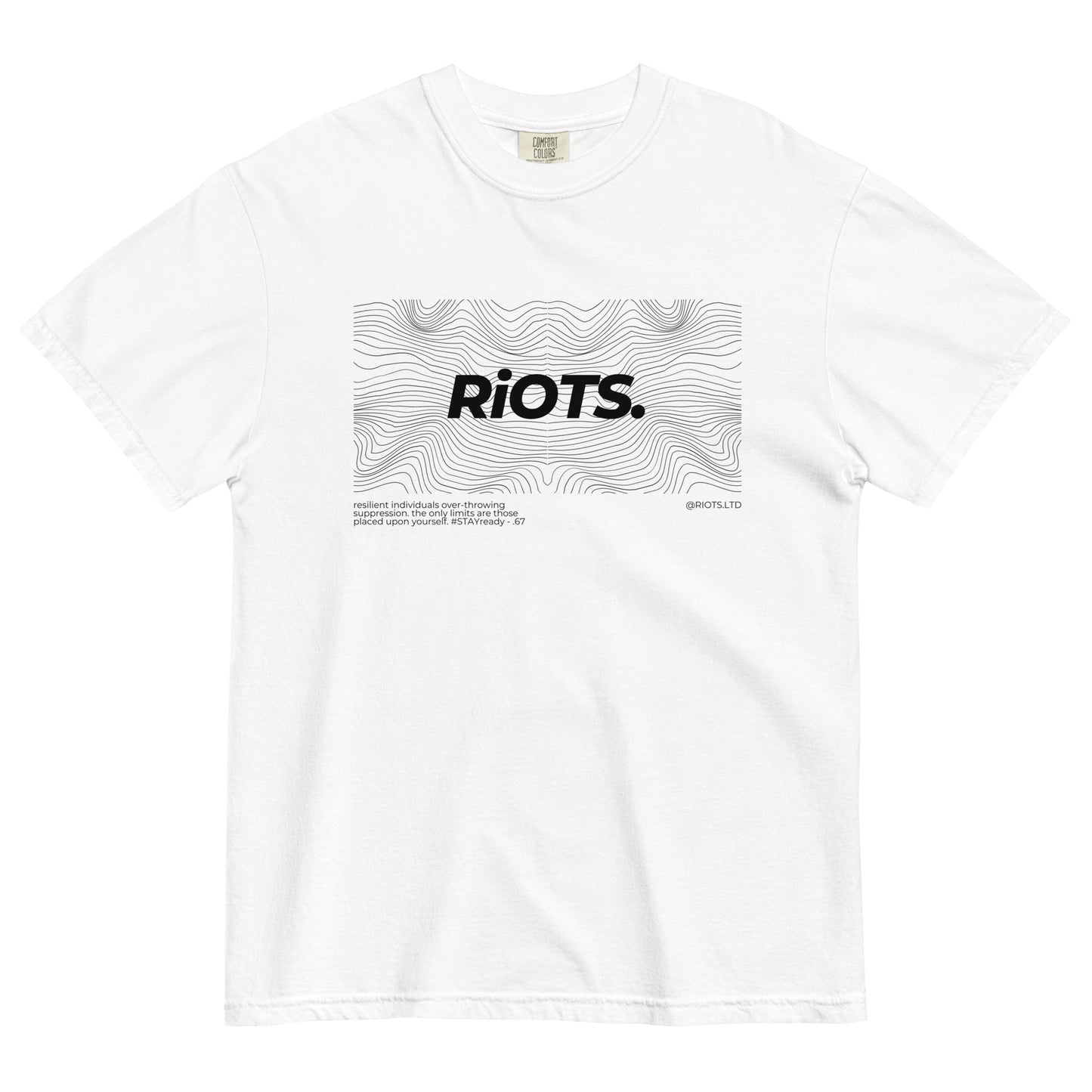 RiOTS. - LIMITLESS - T-Shirt - White