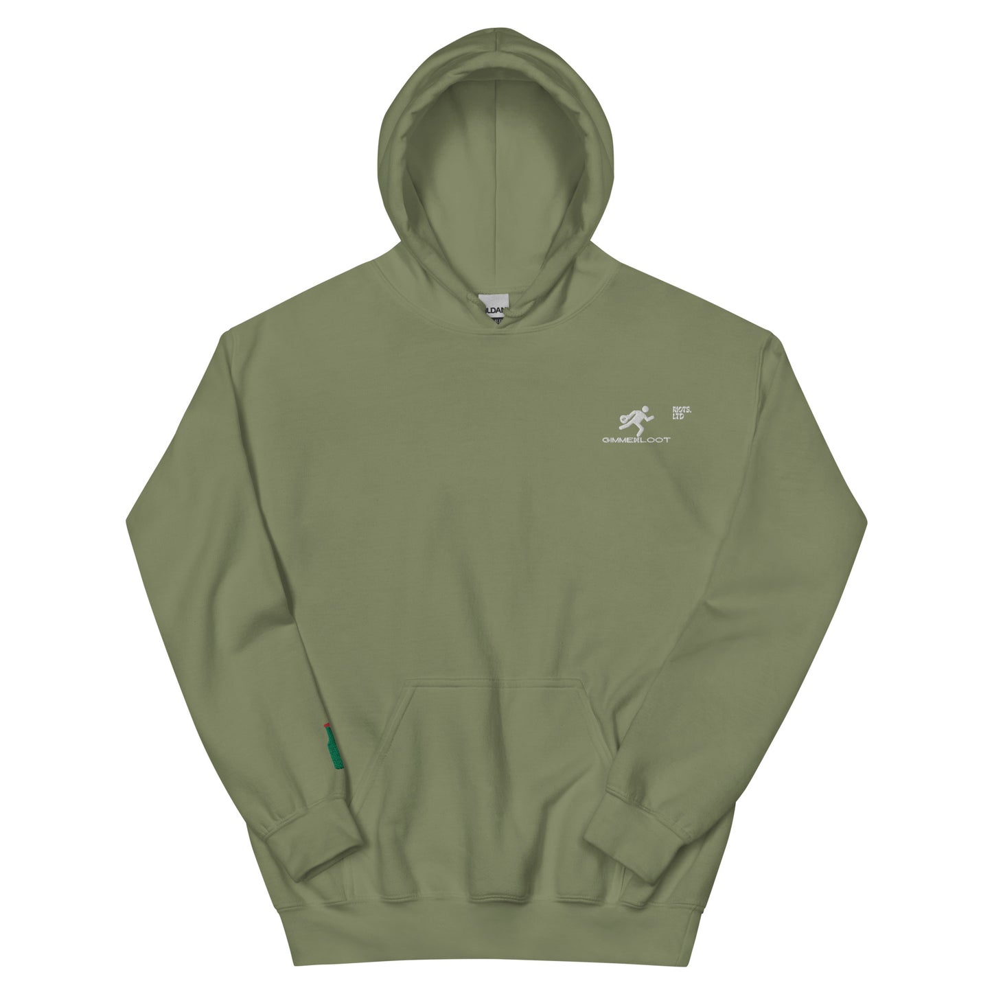 RiOTS. - GIMMEdeLOOT - Unisex Hoodie - Olive