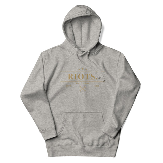 RiOTS. - AUTO CLUB - Unisex Hoodie - Grey