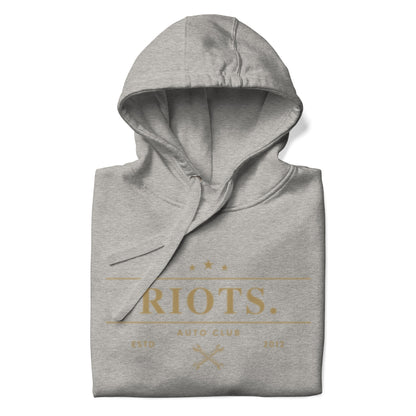 RiOTS. - AUTO CLUB - Unisex Hoodie - Grey