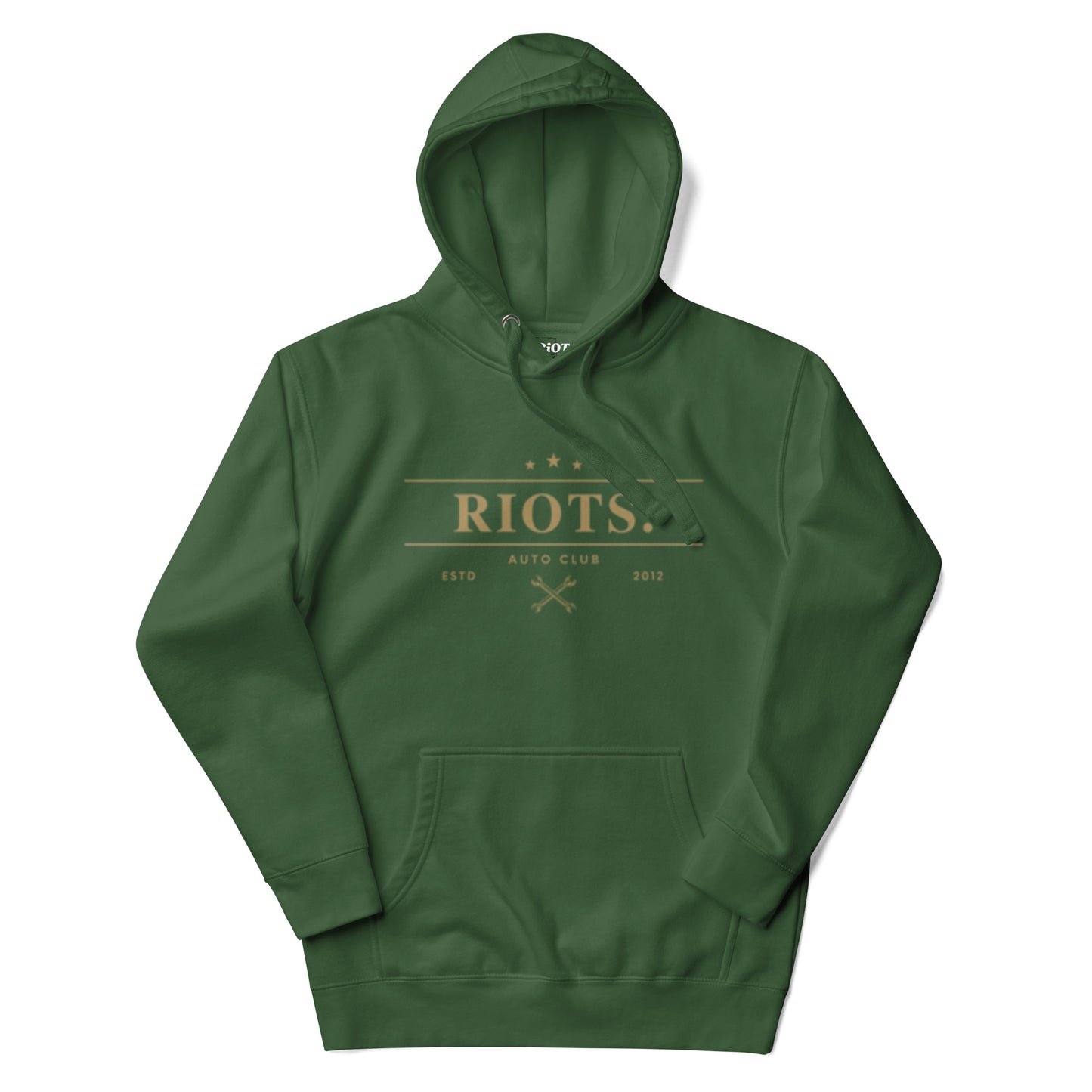 RIOTS. - AUTO CLUB - Unisex Hoodie - Green