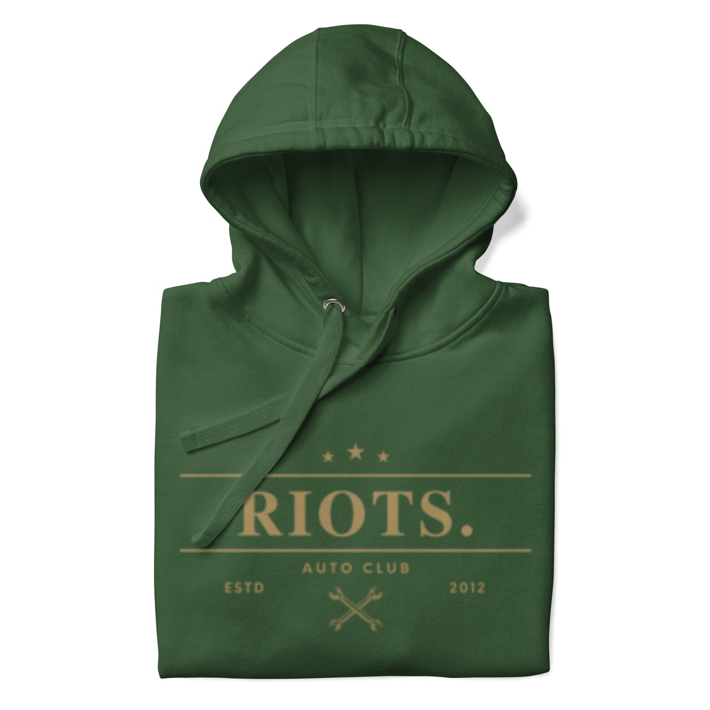 RIOTS. - AUTO CLUB - Unisex Hoodie - Green